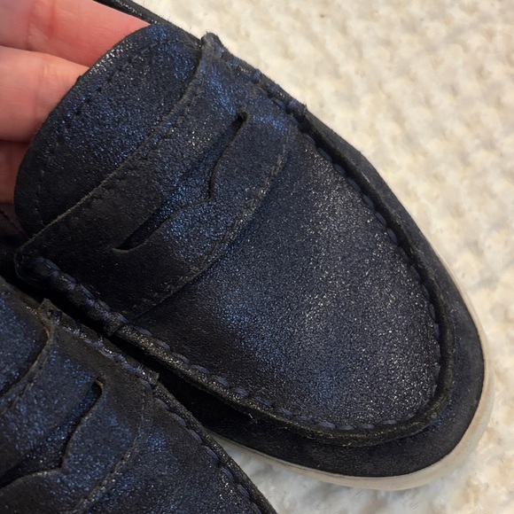 Cole Haan Dark Blue Loafers - Picture 5 of 9